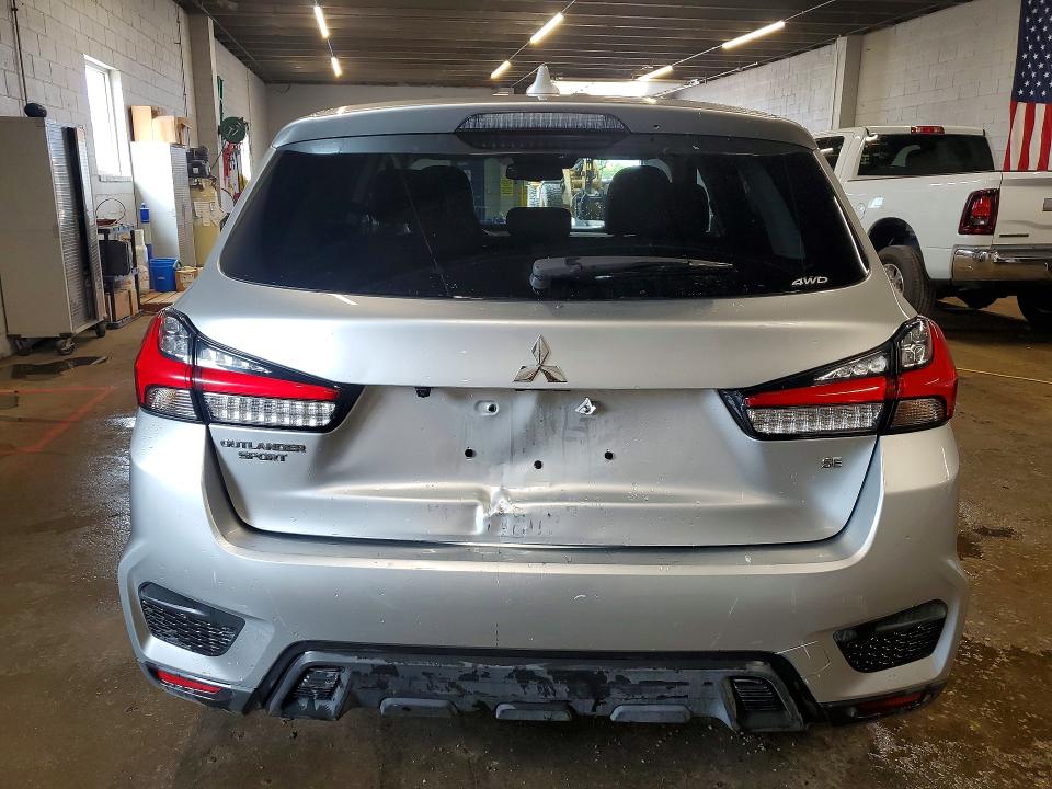 2025 Mitsubishi Outlander sport VIN JA4ARUAU7SU011909 COPART salvage auction — FRONT END, WI - CERTIFICATE OF TITLE (P), sold $13,100 on 2026-07-27 (photo 6)