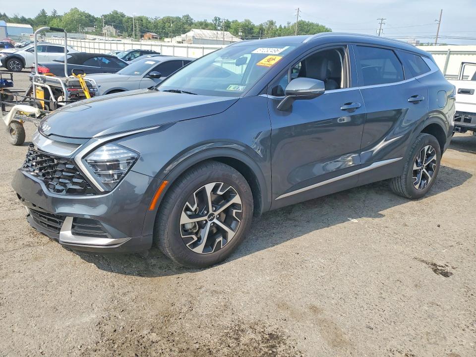 2024 Kia Sportage VIN KNDPVCDF8R7217588 COPART salvage auction — FRONT END, Pa - Certificate Of Salvage, sold $1,250 on 2026-07-28 (photo 1)