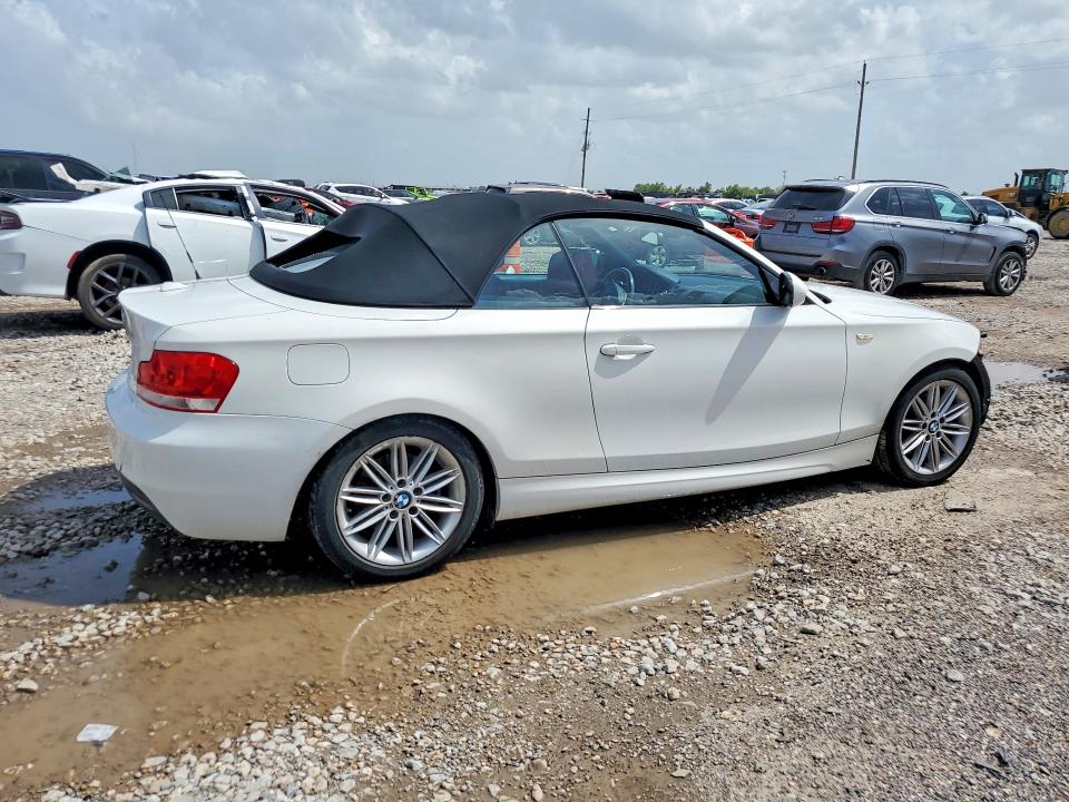 2012 BMW 1er VIN WBAUL7C5XCVM82750 COPART salvage auction — FRONT END, Tx - Salvage Vehicle Title, sold $2,650 on 2026-07-27 (photo 3)