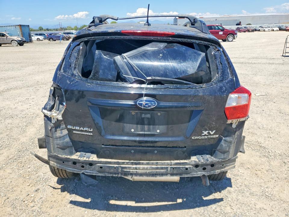 2014 Subaru Xv VIN JF2GPAWC6E8321469 COPART salvage auction — ROLLOVER, Ca - Salvage Certificate, sold $500 on 2026-07-31 (photo 6)