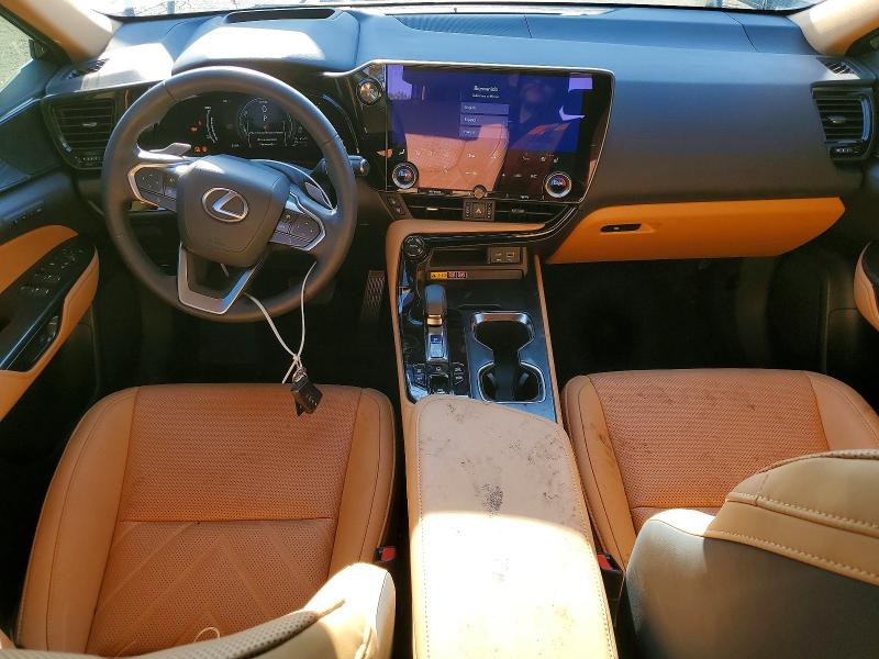 2026 Lexus NX VIN JTJHKCFZ9T2077668 COPART salvage auction — REAR END, Co - Salvage Title, sold $0 on 2026-09-16 (photo 8)