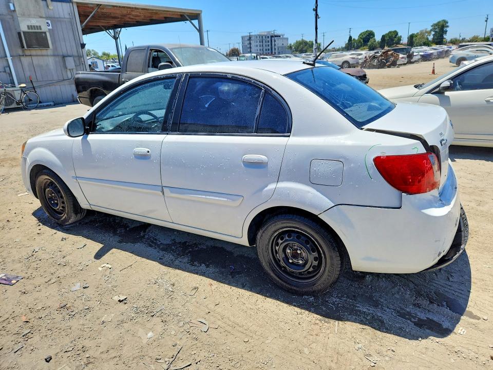 2010 Kia Rio VIN KNADH4A39A6692121 COPART salvage auction — REAR END, Ca - Salvage Certificate, sold $625 on 2026-07-16 (photo 2)