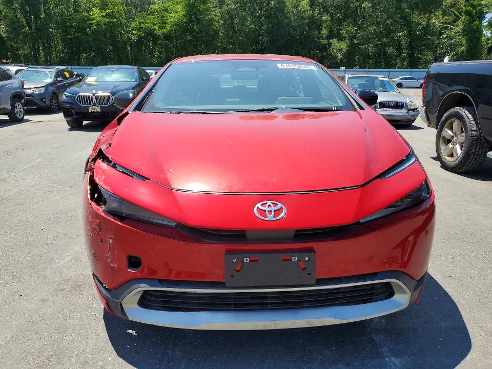 2024 Toyota Prius VIN JTDACACU9R3039746 COPART salvage auction — FRONT END, Pa - Certificate Of Salvage, sold $9,700 on 2026-07-30 (photo 5)