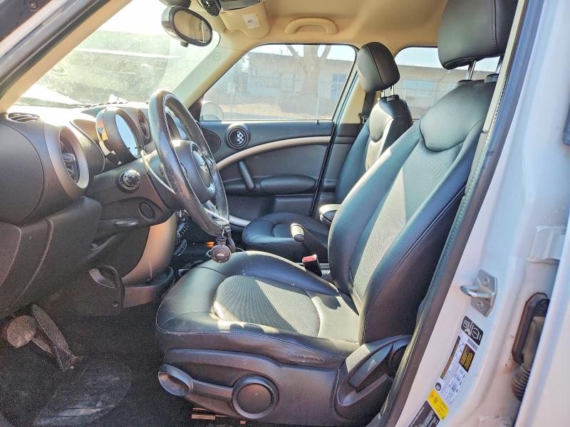 2012 Mini Cooper VIN WMWZB3C50CWM06983 COPART salvage auction — FRONT END, Nm - Cert Of Title-Salvage, sold $625 on 2026-08-20 (photo 7)