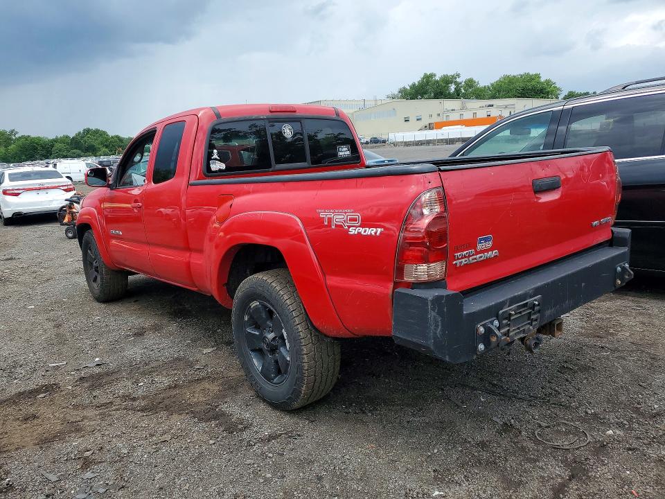 2005 Toyota Tacoma VIN 5TEUU42N75Z028522 COPART salvage auction — ALL OVER, Ct - Cert Of Title-Salvage, sold $2,200 on 2026-07-31 (photo 2)