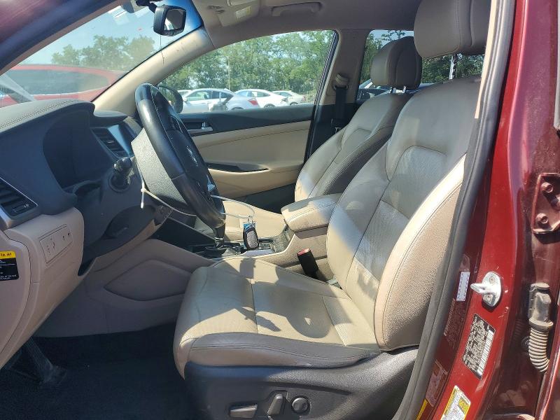 2016 Hyundai Tucson VIN KM8J3CA28GU231031 COPART salvage auction — MECHANICAL, Wv - Certificate Of Title (P), sold $2,600 on 2026-07-30 (photo 7)