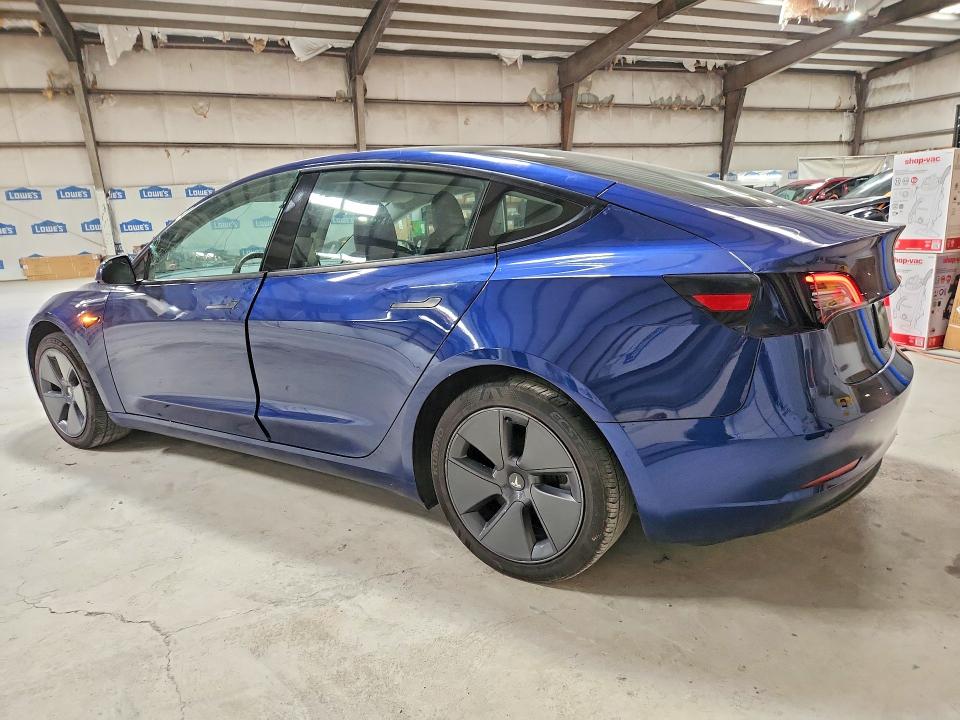 2022 Tesla Model 3 VIN 5YJ3E1EA7NF368853 COPART salvage auction — REAR END, MO - CERTIFICATE OF TITLE, sold $8,600 on 2026-07-15 (photo 2)