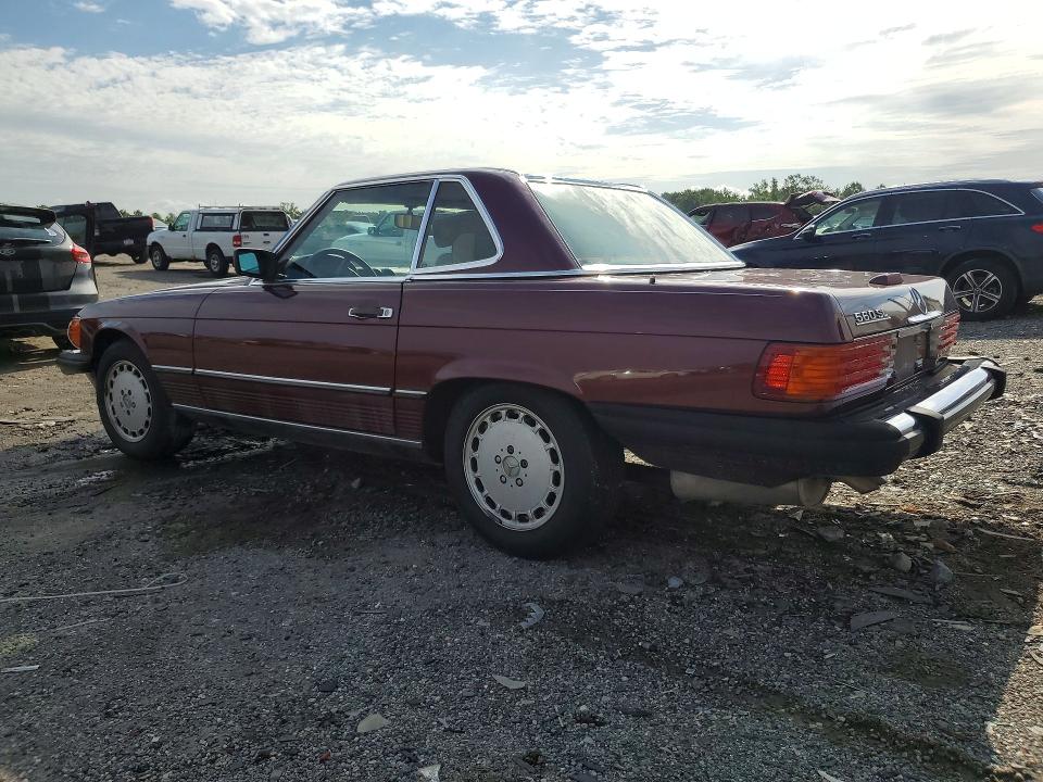 1989 Mercury VIN WDBBA48DXKA098826 COPART salvage auction — MINOR DENT/SCRATCHES, Va - Certificate Of Title, sold $3,000 on 2026-07-22 (photo 2)