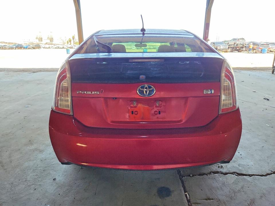 2012 Toyota Prius VIN JTDKN3DU8C5387302 COPART salvage auction — FRONT END, Az - Certificate Of Title, sold $775 on 2026-07-20 (photo 6)