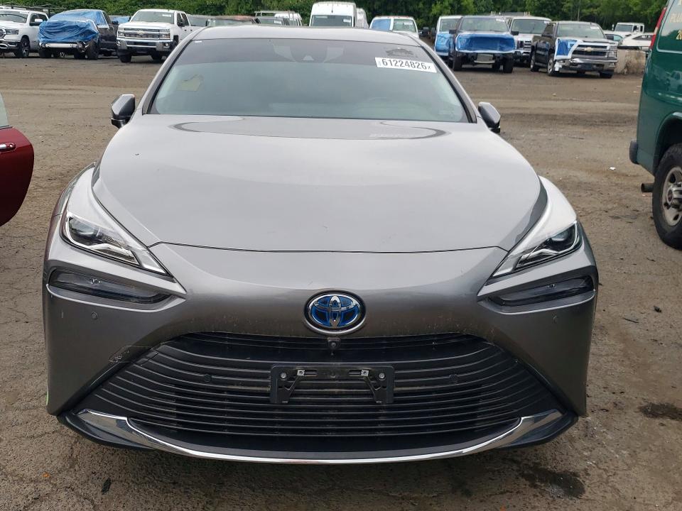 2022 Toyota Mirai VIN JTDAAAAA2NA006673 COPART salvage auction — REAR END, Ca - Certificate Of Title, sold $450 on 2026-07-28 (photo 5)