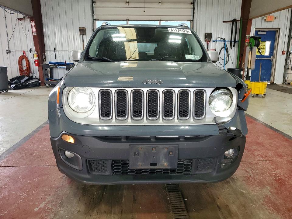 2017 Jeep Renegade VIN ZACCJBDBXHPF63757 COPART salvage auction — FRONT END, Ny - Mv-907A Salvage Certificate, sold $825 on 2026-08-10 (photo 5)