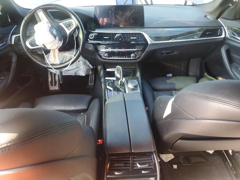 2021 BMW 5er VIN WBA53BJ01MCF53722 COPART salvage auction — FRONT END, Nc - Salvage Certificate Of Title, sold $22,800 on 2026-08-06 (photo 8)