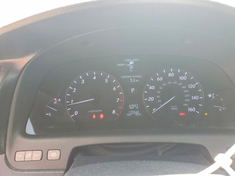 2007 Lexus Ls 460 VIN JTHGL46F675004154 COPART salvage auction — SIDE, Ks - Cert Of Title-Salvage, sold $2,450 on 2026-07-28 (photo 9)
