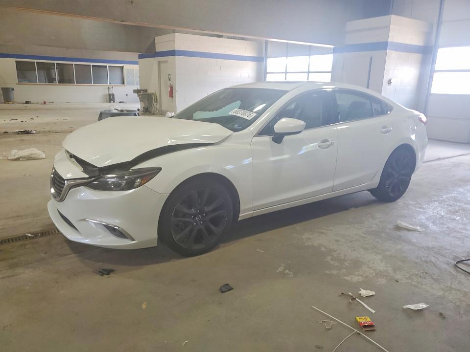 2016 Mazda 6 VIN JM1GJ1W52G1418861 COPART salvage auction — FRONT END, Va - Cert Of Title - Salvage, sold $800 on 2026-07-31 (photo 1)