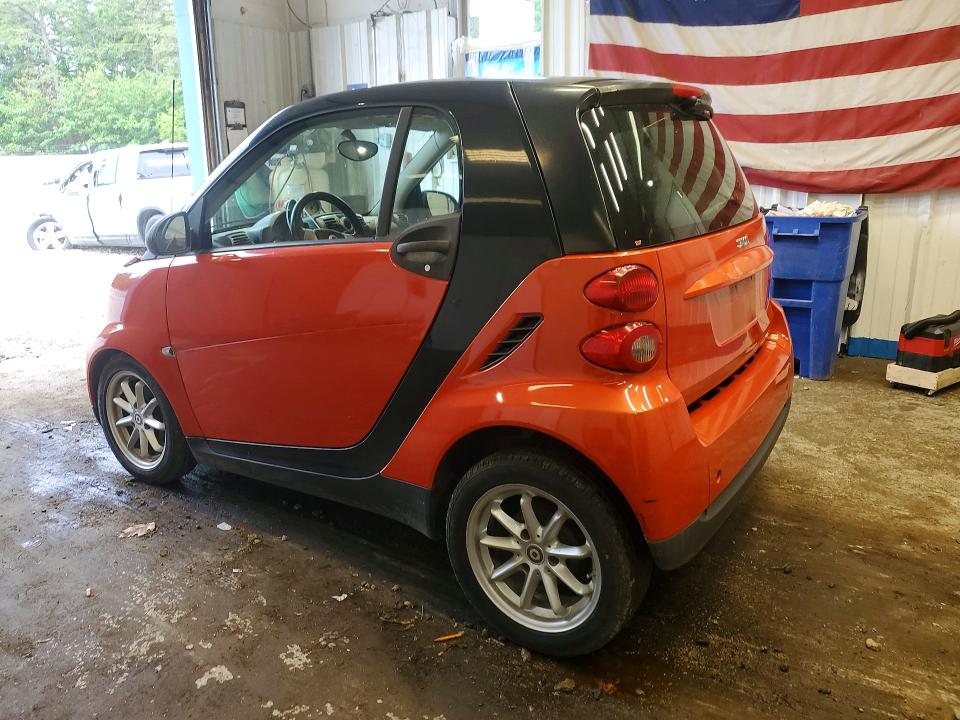 2008 Smart Fortwo VIN WMEEJ31X08K118065 COPART salvage auction — MINOR DENT/SCRATCHES, Me - Certificate Of Title, sold $1,250 on 2026-07-09 (photo 2)
