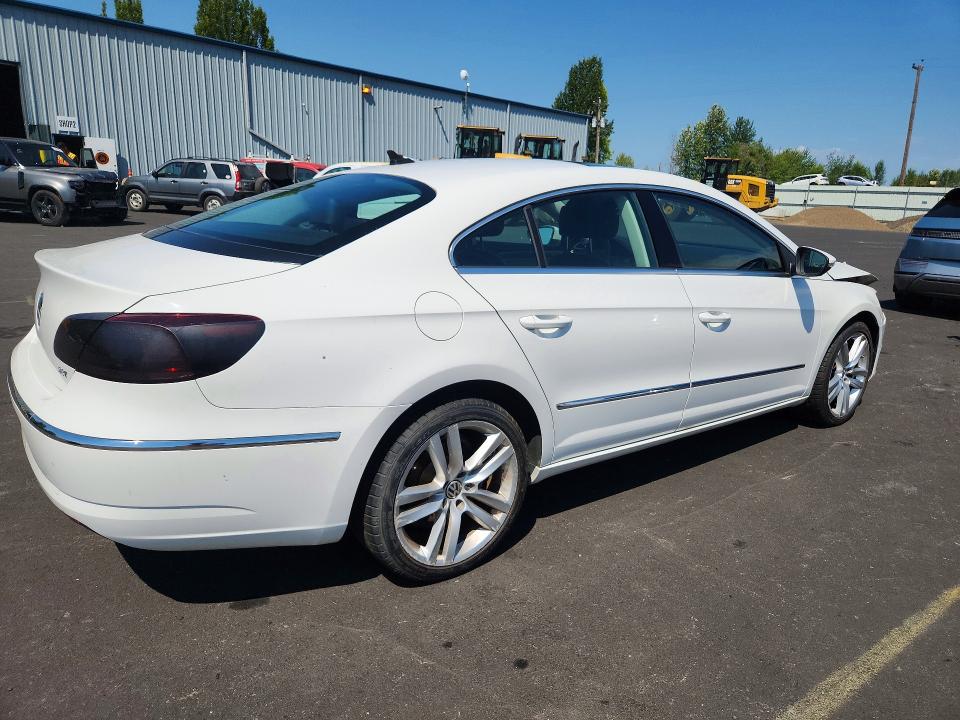 2013 Volkswagen Cc VIN WVWRN7AN7DE504081 COPART salvage auction — FRONT END, Wa - Vehicle Cert Of Ownership-Titl, sold $400 on 2026-07-29 (photo 3)
