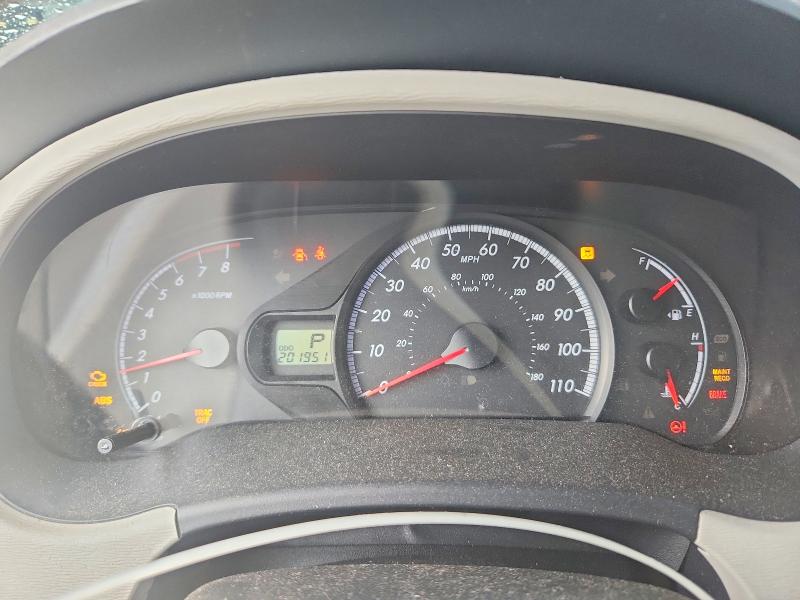 2012 Toyota Sienna VIN 5TDKA3DC4CS016358 COPART salvage auction — FRONT END, Salvage Title, sold $900 on 2026-07-20 (photo 9)