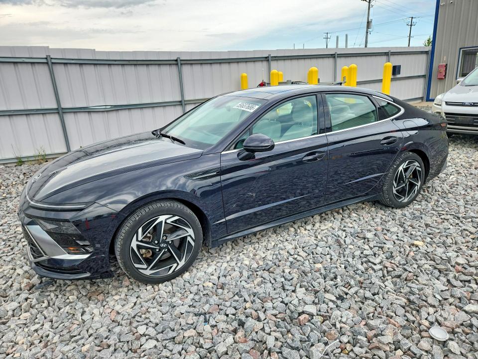 2025 Hyundai Sonata VIN KMHL14JA2SA433840 — COPART salvage auction photo