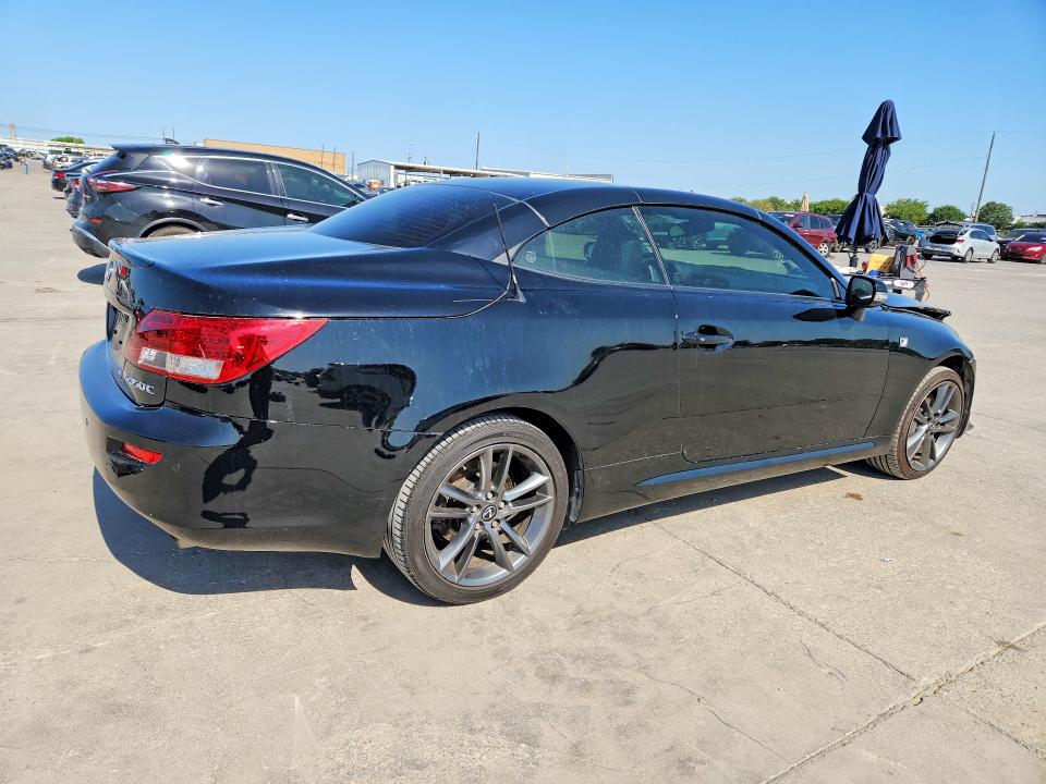 2014 Lexus Is VIN JTHFE2C25E2510150 COPART salvage auction — FRONT END, Tx - Certificate Of Title, sold $6,500 on 2026-09-03 (photo 3)