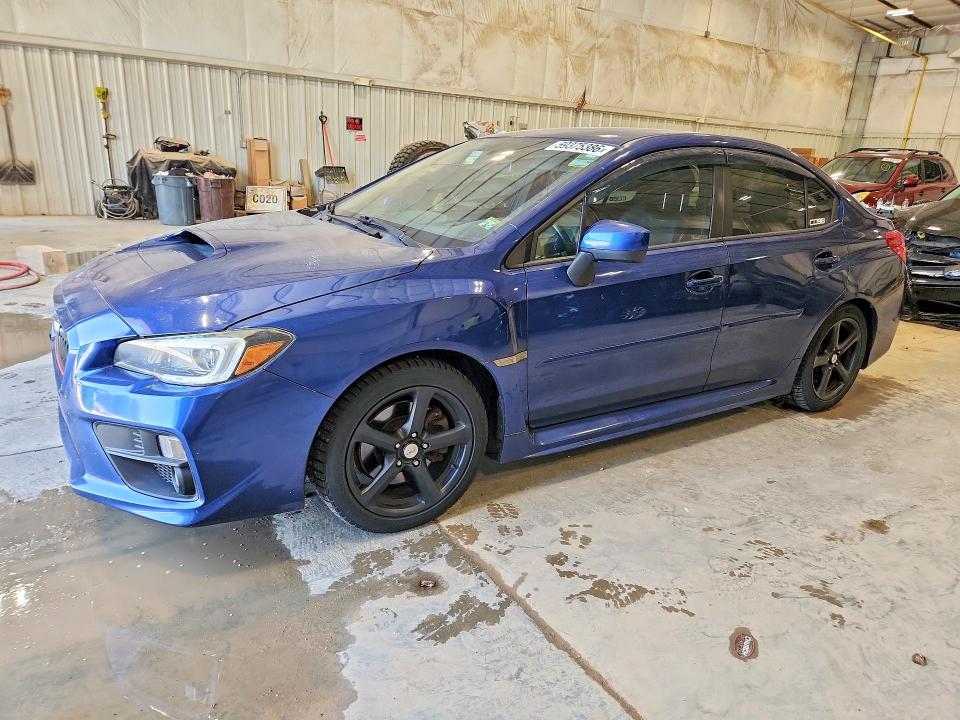 2015 Subaru Wrx VIN JF1VA1J68F9823863 COPART salvage auction — MINOR DENT/SCRATCHES, Wi - Certificate Of Title, sold $3,150 on 2026-07-08 (photo 1)