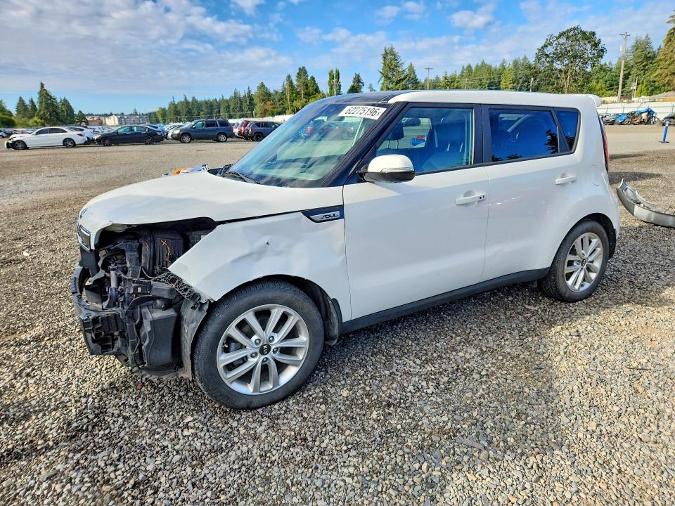 2017 Kia Soul VIN KNDJP3A54H7458056 COPART salvage auction — FRONT END, Wa - Bill Of Sale, sold $1,550 on 2026-07-31 (photo 1)