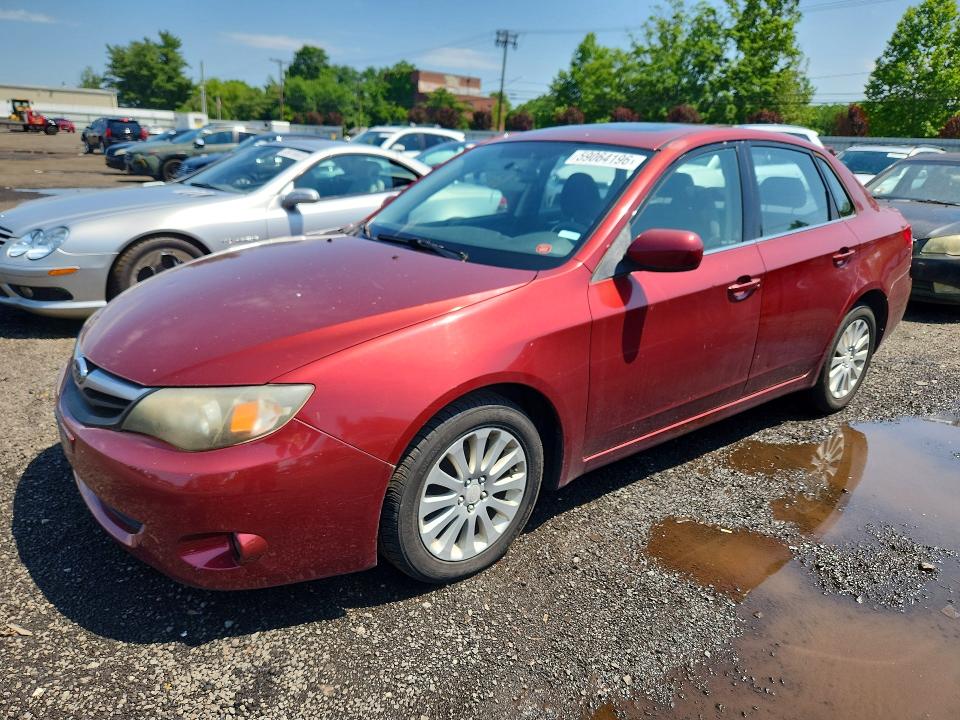 2010 Subaru Impreza VIN JF1GE6B69AH513082 COPART salvage auction — UNDERCARRIAGE, Ct - Certificate Of Title, sold $850 on 2026-07-07 (photo 1)