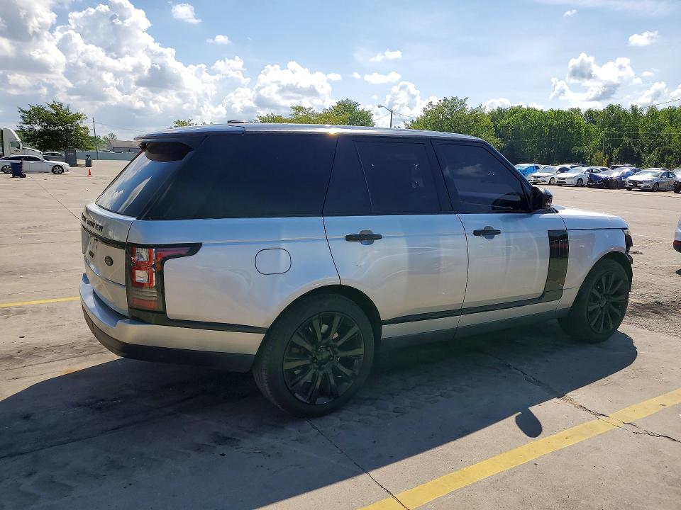 2014 Land rover RANGE ROVER VIN SALGS2TF2EA161299 COPART salvage auction — FRONT END, Ky - Certificate Of Title, sold $8,500 on 2026-07-27 (photo 3)