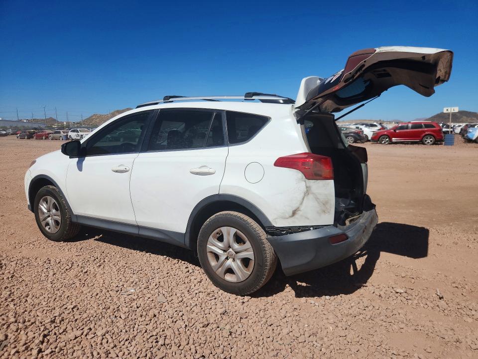 2013 Toyota Rav 4 VIN JTMZFREV6DD018239 COPART salvage auction — REAR END, Az - Cert Of Title - Salvage, sold $175 on 2026-07-28 (photo 2)