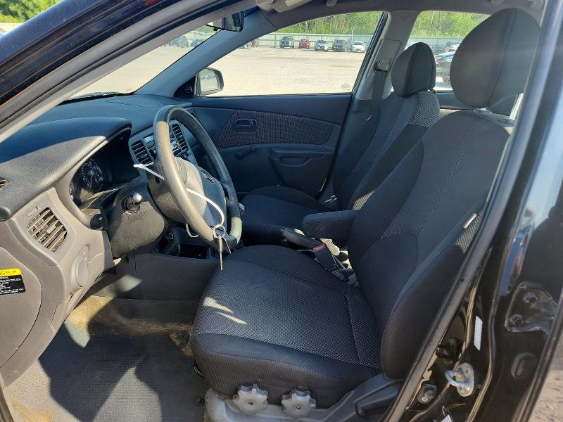 2008 Kia Rio VIN KNADE123586410136 COPART salvage auction — REAR END, NY - MV-907A SALVAGE CERTIFICATE, sold $375 on 2026-07-27 (photo 7)
