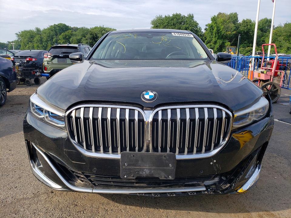 2020 BMW 7er VIN WBA7T2C04LGF96819 COPART salvage auction — FRONT END, NY - CERTIFICATE OF TITLE (P), sold $21,900 on 2026-07-30 (photo 5)