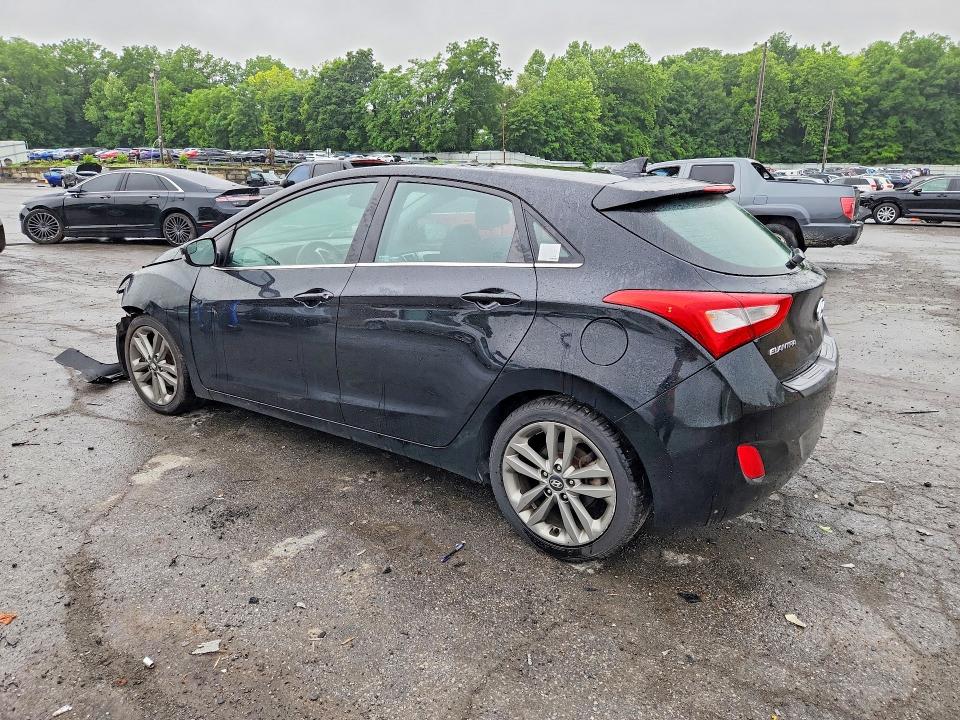2016 Hyundai Elantra VIN KMHD35LH4GU305118 COPART salvage auction — FRONT END, Ny - Mv-907A Salvage Certificate, sold $750 on 2026-07-09 (photo 2)