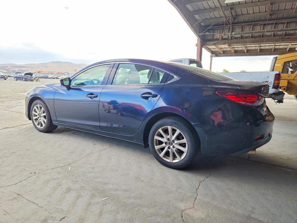 2016 Mazda 6 VIN JM1GJ1U55G1445359 COPART salvage auction — ROOF, CA - SALVAGE CERTIFICATE, sold $650 on 2026-07-23 (photo 2)