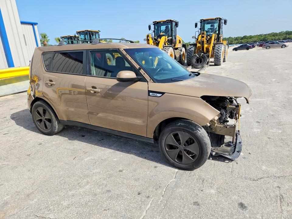 2016 Kia Soul VIN KNDJN2A21G7285570 COPART salvage auction — FRONT END, Fl - Certificate Of Title (P), sold $225 on 2026-07-29 (photo 4)