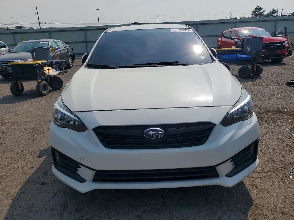 2020 Subaru Impreza VIN 4S3GTAJ62L1720204 COPART salvage auction — MINOR DENT/SCRATCHES, Pa - Cert Of Title (P), sold $7,800 on 2026-07-27 (photo 5)