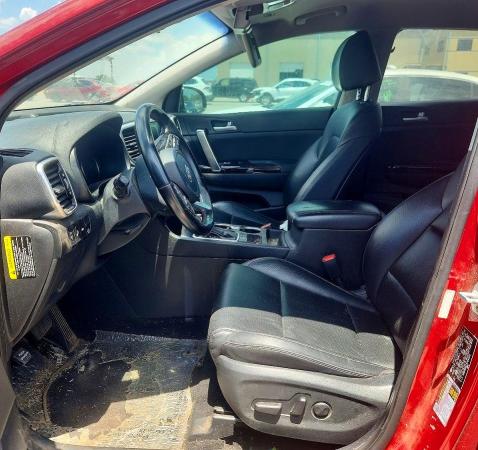 2020 Kia Sportage VIN KNDPN3AC7L7641376 COPART salvage auction — FRONT END, Tx - Certificate Of Title (P), sold $800 on 2026-07-23 (photo 7)