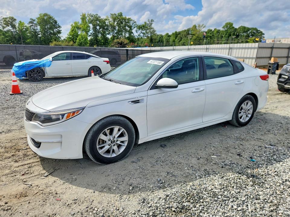 2016 Kia Optima VIN 5XXGT4L36GG058089 COPART salvage auction — MINOR DENT/SCRATCHES, Ga - Certificate Of Title, sold $2,850 on 2026-07-27 (photo 1)