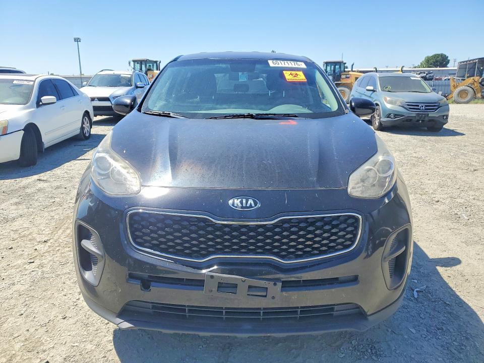 2017 Kia Sportage VIN KNDPM3AC6H7079142 COPART salvage auction — MINOR DENT/SCRATCHES, CA - DIS/DLR/EXP ONLY CLEAN TITLE, sold $2,350 on 2026-07-14 (photo 5)
