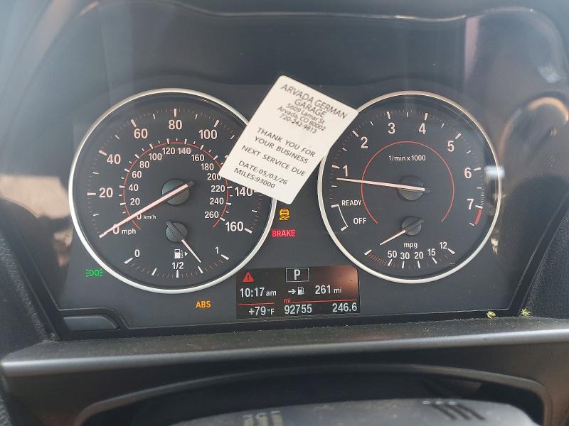2015 BMW VIN WBA1K5C56FV474093 COPART salvage auction — FRONT END, Co - Public - Salvage Title, sold $1,650 on 2026-08-06 (photo 9)