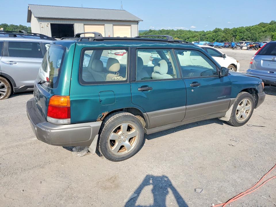 1999 Subaru Forester VIN JF1SF6559XH730022 COPART salvage auction — FRONT END, PA - CERTIFICATE OF SALVAGE, sold $125 on 2026-07-30 (photo 3)