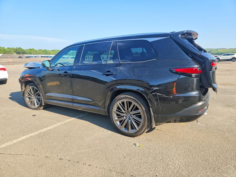 2025 Lexus Tx VIN 5TDAAAB61SS040838 COPART salvage auction — FRONT END, Ny - Mv-907A Salvage Certificate, sold $10,500 on 2026-09-04 (photo 2)