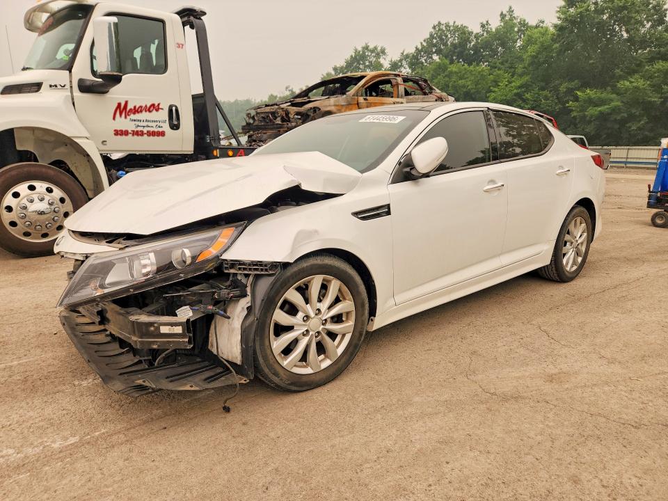 2015 Kia Optima VIN 5XXGN4A75FG417494 COPART salvage auction — FRONT END, PA - CERTIFICATE OF SALVAGE, sold $175 on 2026-07-30 (photo 1)