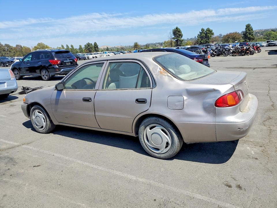 1998 Toyota Corolla VIN 1NXBR12E6WZ074100 COPART salvage auction — REAR END, CA - SALVAGE CERTIFICATE, sold $125 on 2026-07-10 (photo 2)