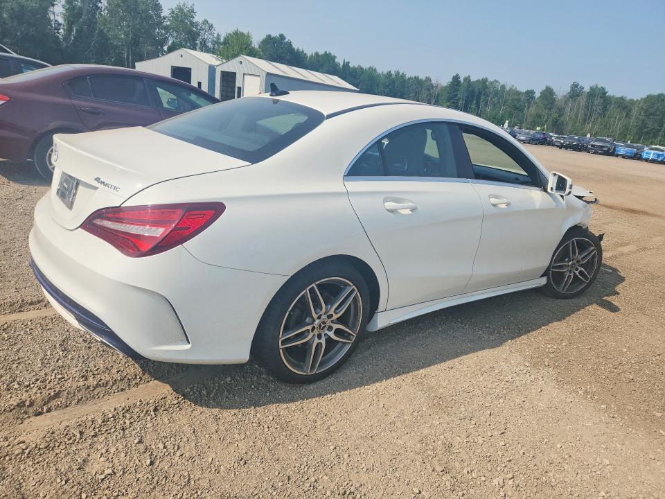 2018 Mercedes-benz Cla-klasse VIN WDDSJ4GB9JN663095 COPART salvage auction — FRONT END, On - Permit Salvage, sold $3,000 on 2026-08-18 (photo 3)