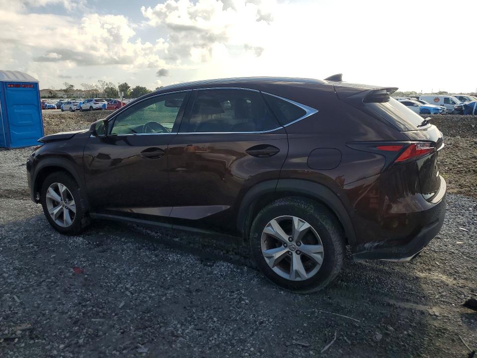 2017 Lexus Nx VIN JTJYARBZ4H2070551 COPART salvage auction — FRONT END, Fl - Cert Of Title Slvg Rebuildable, sold $3,100 on 2026-07-28 (photo 2)