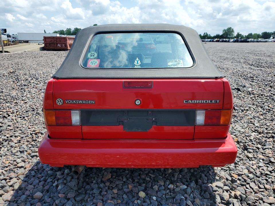 1990 Volkswagen VIN WVWCB5157LK010435 COPART salvage auction — FRONT END, In - Cert Of Title-Salvage Title, sold $60 on 2026-08-18 (photo 6)