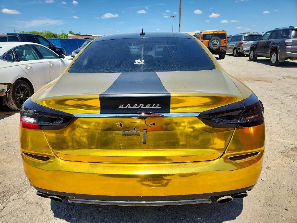2014 Maserati Quattroporte VIN ZAM56RRA4E1106467 COPART salvage auction — NORMAL WEAR, Salvage Title, sold $1,300 on 2026-08-07 (photo 6)