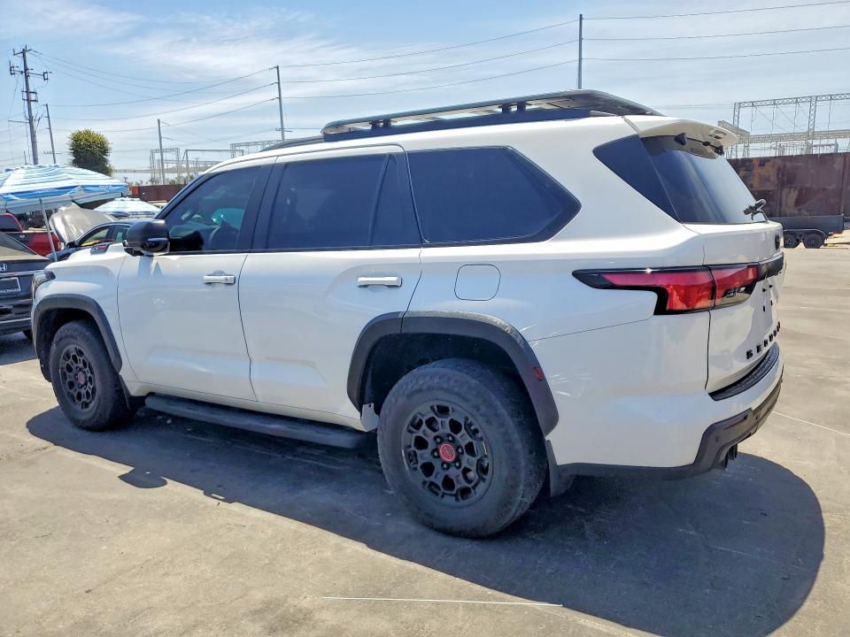 2024 Toyota Sequoia VIN 7SVAAABA7RX038557 COPART salvage auction — FRONT END, Ca - Salvage Certificate (P), sold $26,500 on 2026-07-29 (photo 2)