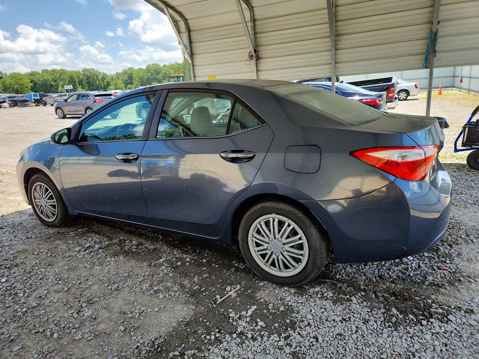 2014 Toyota Corolla VIN 5YFBURHE1EP006808 COPART salvage auction — MINOR DENT/SCRATCHES, Ga - Certificate Of Title, sold $475 on 2026-07-28 (photo 2)