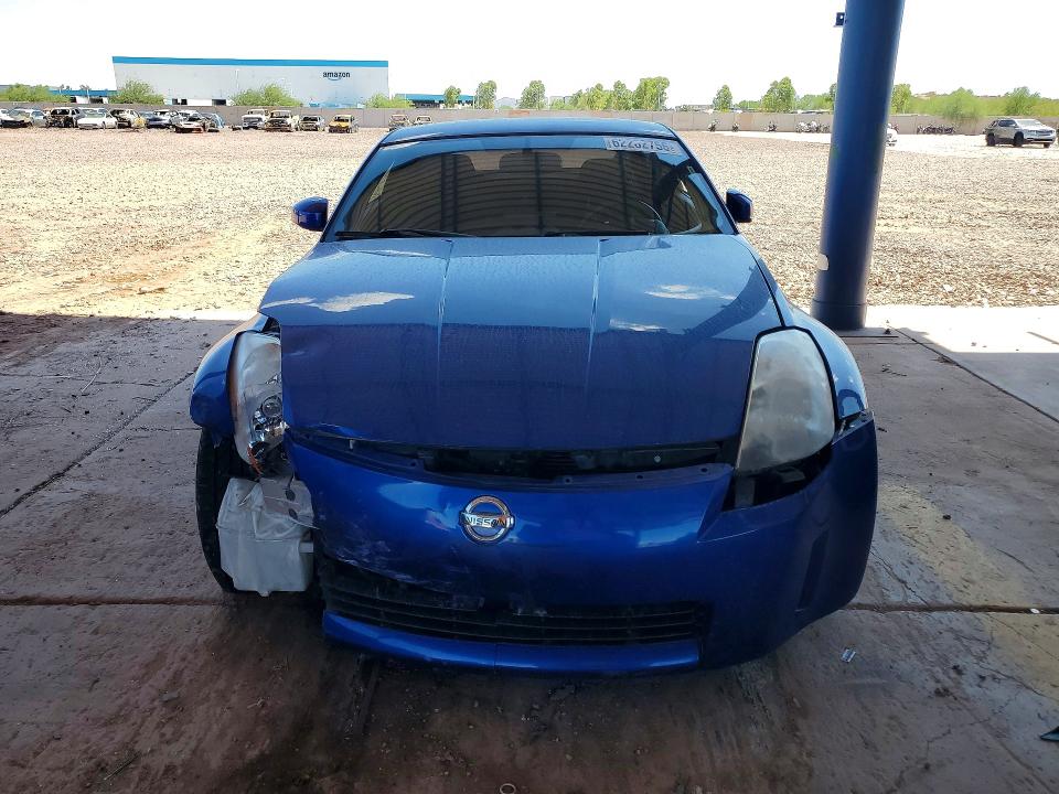 2005 Nissan 350z VIN JN1AZ34D55M604929 COPART salvage auction — FRONT END, Az - Cert Of Title - Salvage, sold $250 on 2026-07-30 (photo 5)