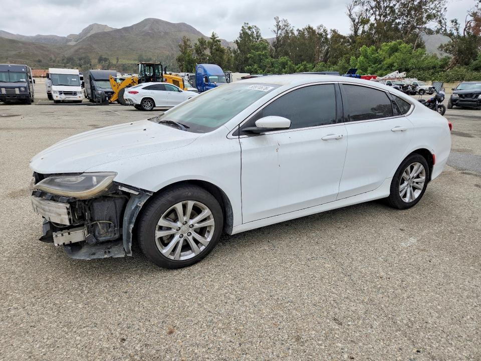 2015 Chrysler 200 VIN 1C3CCCAB6FN691833 COPART salvage auction — FRONT END, CA - SALVAGE CERTIFICATE, sold $400 on 2026-07-31 (photo 1)